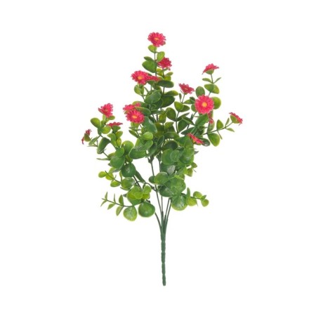 Artificial flower "field", height 30 cm, red color