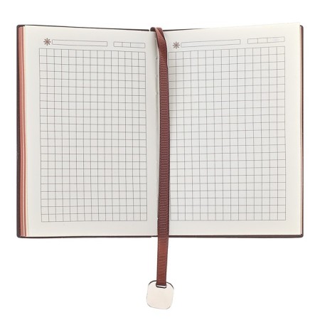 Deliciper of Leduced A6, 116 sheets in a cage, PVC cover, tinted slice, light cover, mix-1