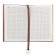 Deliciper of Leduced A6, 116 sheets in a cage, PVC cover, tinted slice, light cover, mix