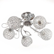 Agnes chandelier 5x40W E27 Chrome Model: 2600546