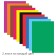 A set of color paper "Cacti" A4 2-hand coated, 20 sheets 10 colors 20x28 cm