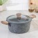 A pan with a glass lid Nadoba mineralica, D = 24 cm, 4.3 liters
