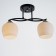 Alter chandelier 2he27 40w Black 42x21x27 cm Bayerlux