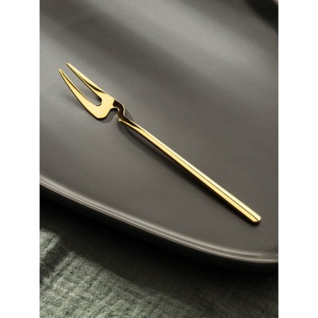 Desser for stainless steel Magistro Wave, length 14.7 cm, gold color