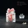 Glass Bank for bulk products "Squares", 280 ml, 7.5 × 12.5 cm
