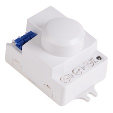 Movement sensor wall-flow microwave DDNPM 01, 180 °/360º, 1200W, 3-2000lk, 3-6m, 10-72