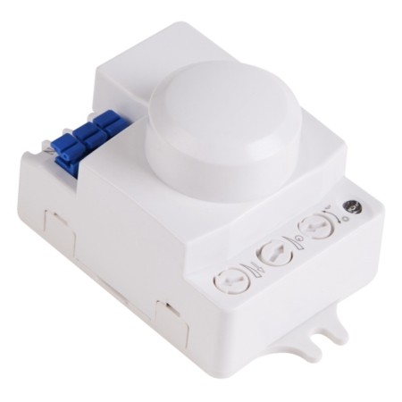 Movement sensor wall-flow microwave DDNPM 01, 180 °/360º, 1200W, 3-2000lk, 3-6m, 10-72