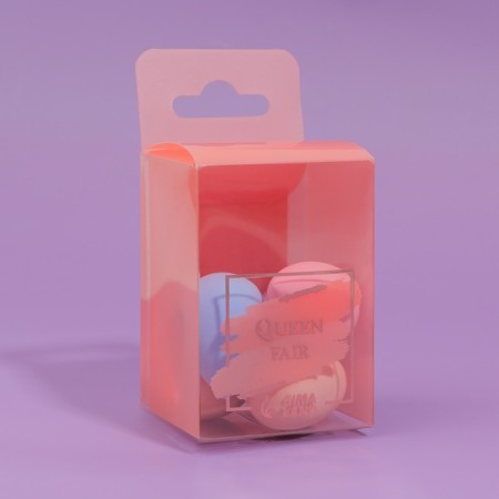 A set of sponges for makeup mini "drop", 3.5 × 2 cm, increase when getting wet, 5 pcs, color mix-5