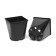 Pot for seedlings, 2 l, d = 14 cm, h = 15 cm, black, greengo