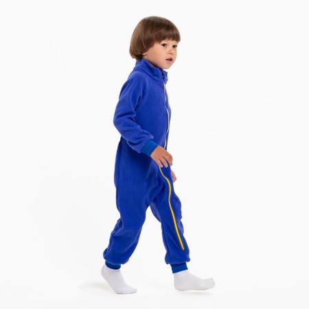 Combineson collar-stand, blue/yellow color (Blue), height 98-104 cm-3