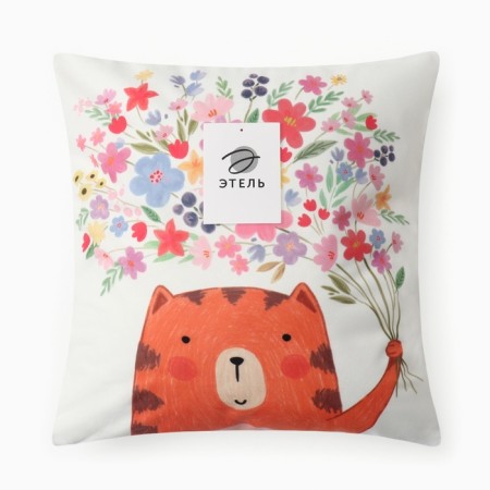 Case on the pillow Ethel "Book", 40*40 cm, 100 p/e, velor-4