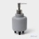 Savanna bathroom accessories set, 3 subjects: soap dispenser 390 ml, glass 300 ml, soap dish