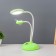TECAL LAME "Center" LED 4W USB AKB Green 10x11.5x40.5 cm Risalux
