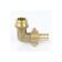Adapter Aquasfera 9106-03, d = 20 mm x 1/2 ", angular, with a fitting, external thread, brass