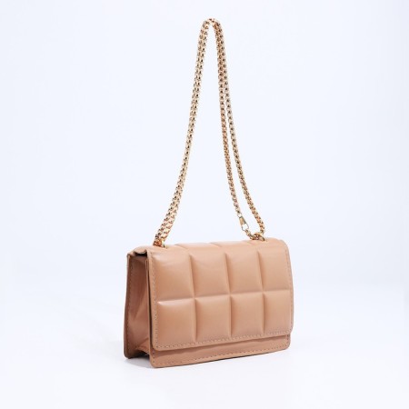 Bag Messenger with lightning, beige color-3