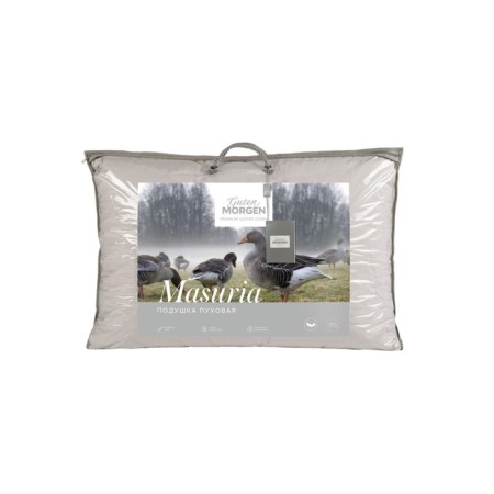 Masuria pillow, size 68x68 cm, gray color-6