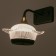 Bra 1696/1 LED 24W 3000-6000K black and gold 21x29x28 cm