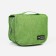 Velcro cosmetic bag, with hook, green color