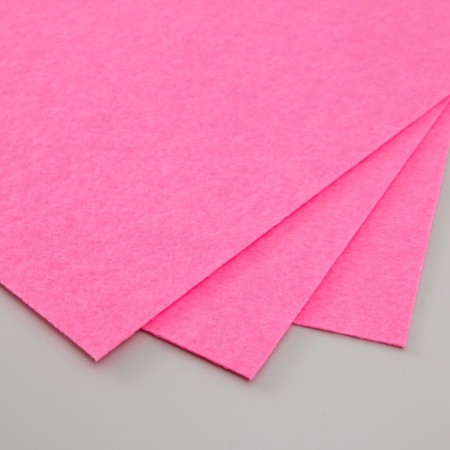 A set of hard felt "Astra" (3 pcs) Direct pink, 1 mm, 160 g, 20x30 cm-2