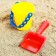 Set for playing in sand No. 40, Mix colors