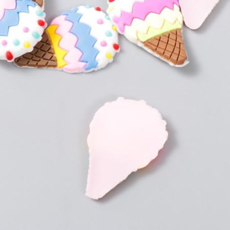 Decor for creativity Rubber "Cream Horn" Set 15 pcs MIX 3.3x2.2 cm-3