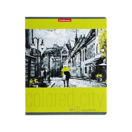 Notebook 48l Erichkrause Colored City, Mix-4