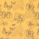 Paper packaging, ecolux fastened, "palermo", yellow/black, 0.7 x 5 m