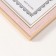 Photo frame Plastic A4 "Antik" pink with a white stripe 1.5x24.8x33.5 cm