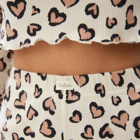 Female pajamas (longshit and shorts) KAFTAN LEO Love Size 48-50-6