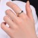 Ring Xuping Tenderness, color of silver-gold, size 16