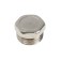 RTP plug, 1/2 ", outer thread, nickel -plated brass, euroslot