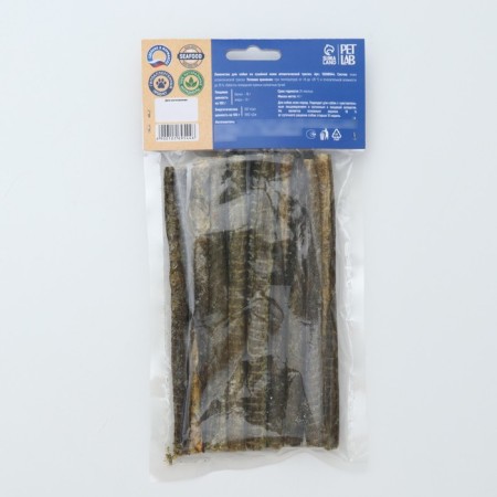 Dog treats natural petlab: Atlantic cod skin, 40 g.-2