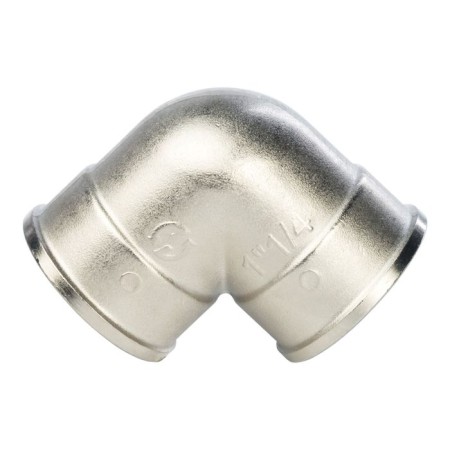 STOUT SFT-0014-000114, 1 1/4 ", internal/internal thread, nickelled brass-3