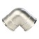 STOUT SFT-0014-000114, 1 1/4 ", internal/internal thread, nickelled brass