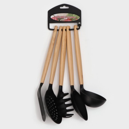 A set of kitchen utensils of the Brownie Dolyan, 5 objects, nylon-6