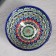 Rishtan ceramics "flowers" 15 cm, small, blue