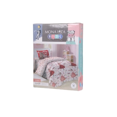 Bed linen 1.5 joint venture Cherry, size 150x215 cm, 145x210 cm, 50x70 cm-4