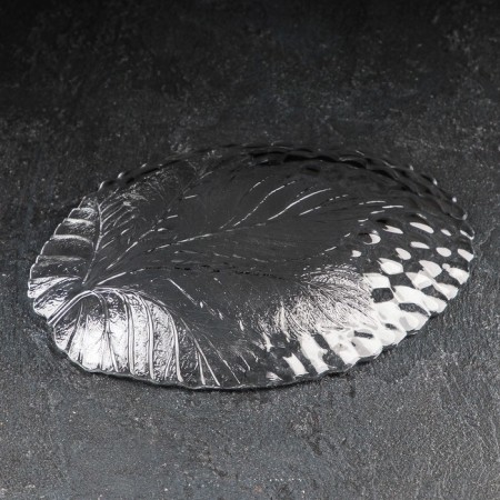 Set of oval dishes glass Sultana, 23 × 18 cm, 2 pcs, color transparent-3