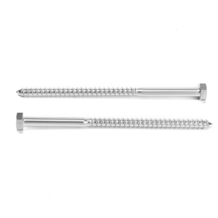 Tundra bolt, capercaillie, plumbing, Din571, M8x150 mm, 4.8 - 5 kg-1