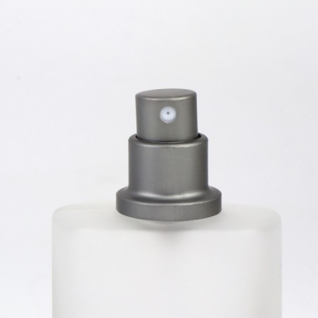 Glass bottle for perfume, with a spray, 30 ml, silver color-9
