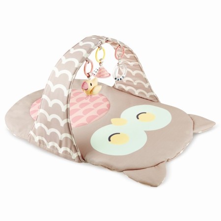 Rug for newborns "Pastel: Owl", developing-2