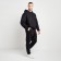 Male costume (sweatshirt/pants), black color, size 48 (l)