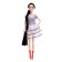 Sharnic-hinge doll "Katya" in a dress, mix