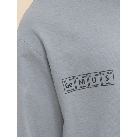 Sweatshirt for boys, height 140 cm, gray color-5