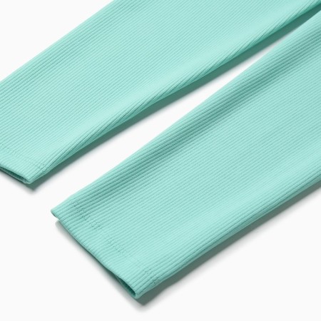 Leggings Sports Women's Minaku color light green, size 44-9