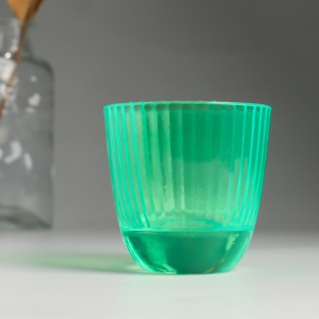 Baltik's candlestick Light-green bright "7x7 cm, 140ml-1