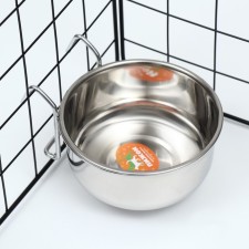Metal bowl with a mount of 600 ml