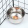 Metal bowl with a mount of 600 ml