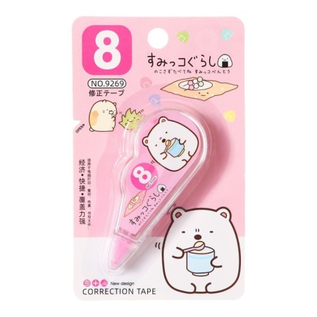 Corrector 3 m x 5 mm, blister, euro suspension, transparent body with a mix-4