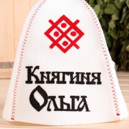Bath cap with applique "Princess Olga"-1